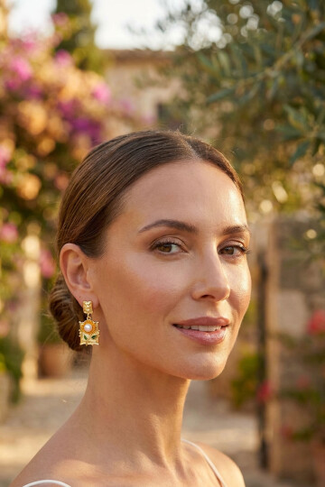 Çelik Sanat Vintage Kadın Küpe BCYJ-251053