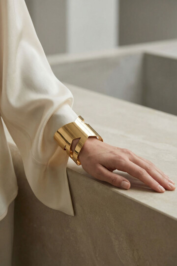 Kalın Kelepçe Bilezik Ayarlanabilir Unisex BCYJ-251040