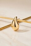 Gold Damla Model Küpe