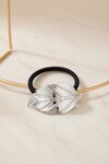 Silver Yaprak Desenli Saç Tokası