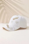 Beyaz Star Nakışlı Kep BCNSV-2514504