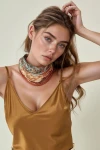 Kiremit Etro Desenli Bandana Fular BCNSV-2512353-1