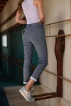 Lacivert Çizgili Dokuma Pantolon BCBSK-25700-3547