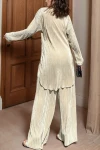 Sarı Oversize İkili Alt Üst Takım BCBSK-25700-3573