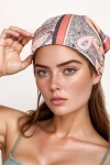 Somon Etnik Desenli Bandana Fular BCNSV-2515052