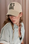 Bej 90S Girl Nakışlı Kep BCNSV-2514227