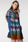 Camel Zizgaz Desenli Şal BCNSV-2515080