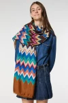 Camel Zizgaz Desenli Şal BCNSV-2515080
