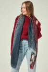 Lacivert Etro Desenli Şal BCNSV-2511189
