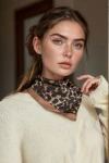 Leopar Leopar Desenli Bandana Fular BCNSV-2513486