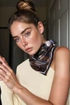 Siyah Desenli Bandana Fular BCNSV-2513709