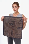 Siyah Etnik Desenli Bandana Fular BCNSV-2515319