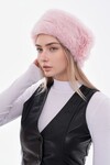 Pembe Peluş Bandana  BCNSV-25WT1017