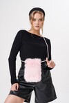 Pembe2 Mini Peluş Çanta BCNSV-25WT1001